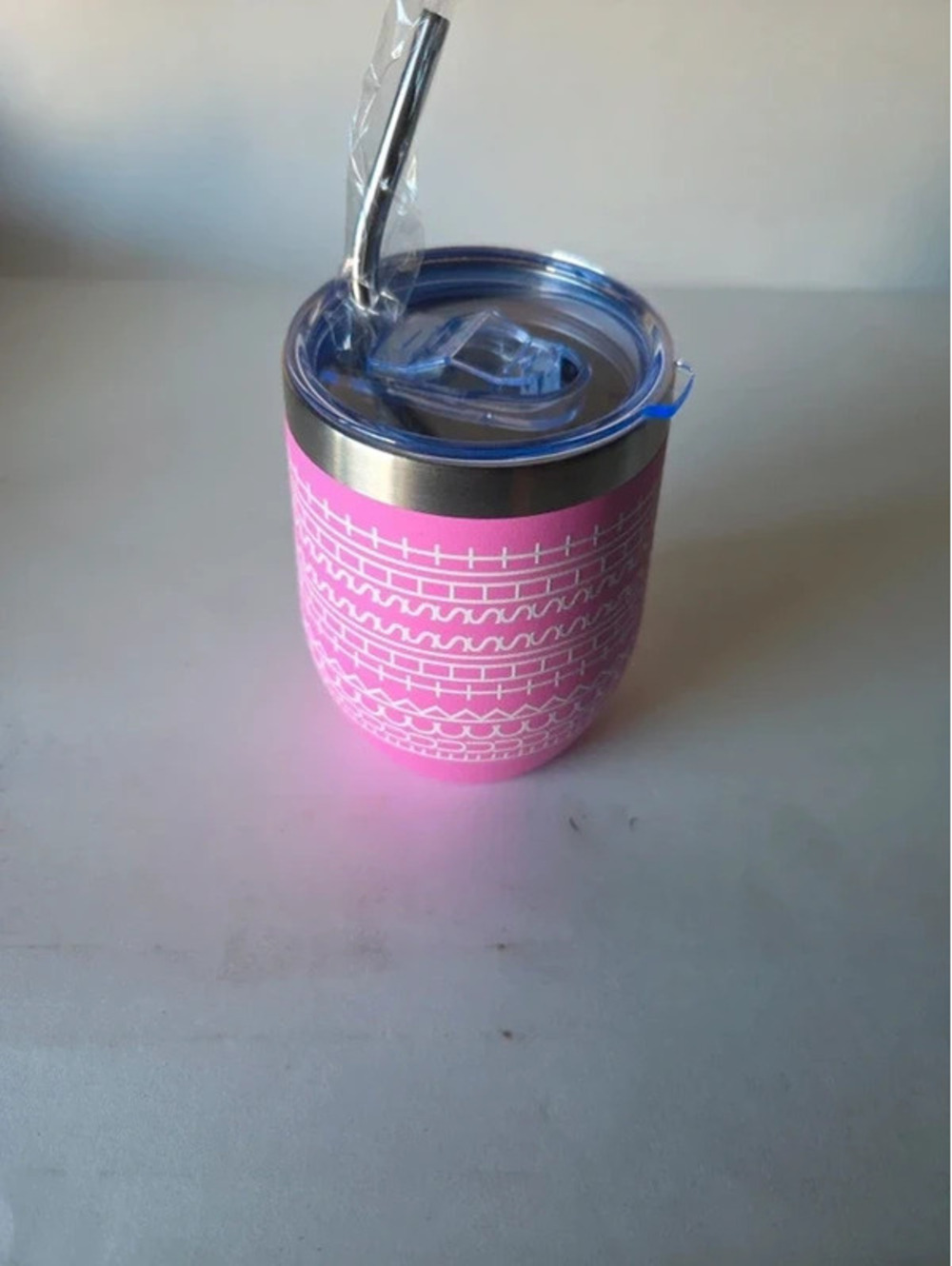 Small pink tumbler Si2